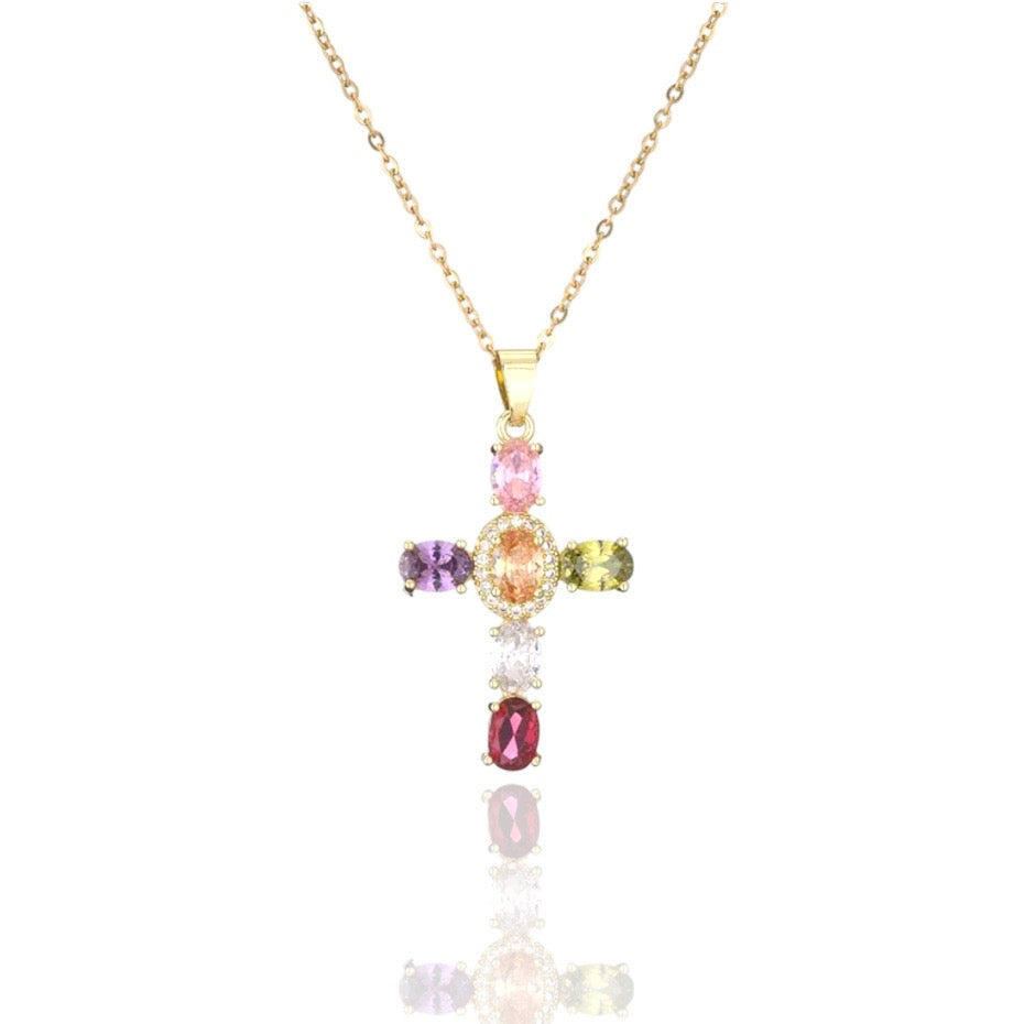 Giovanna Cross Necklace