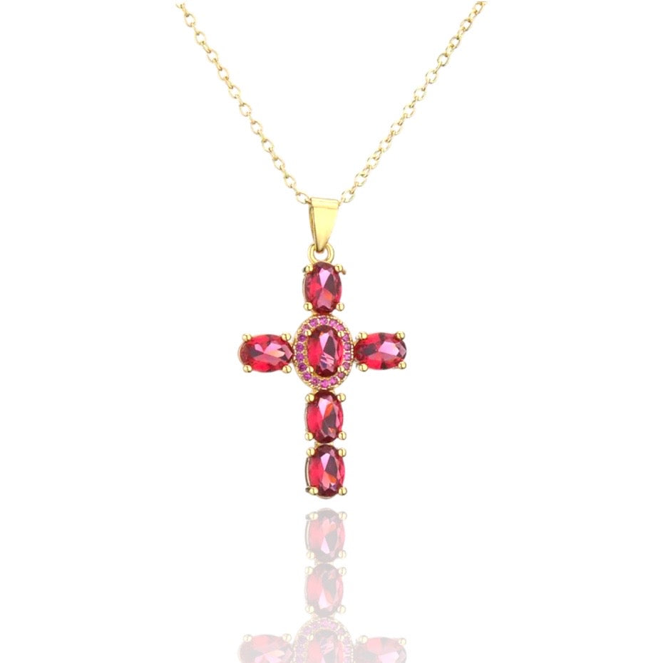 Giovanna Cross Necklace