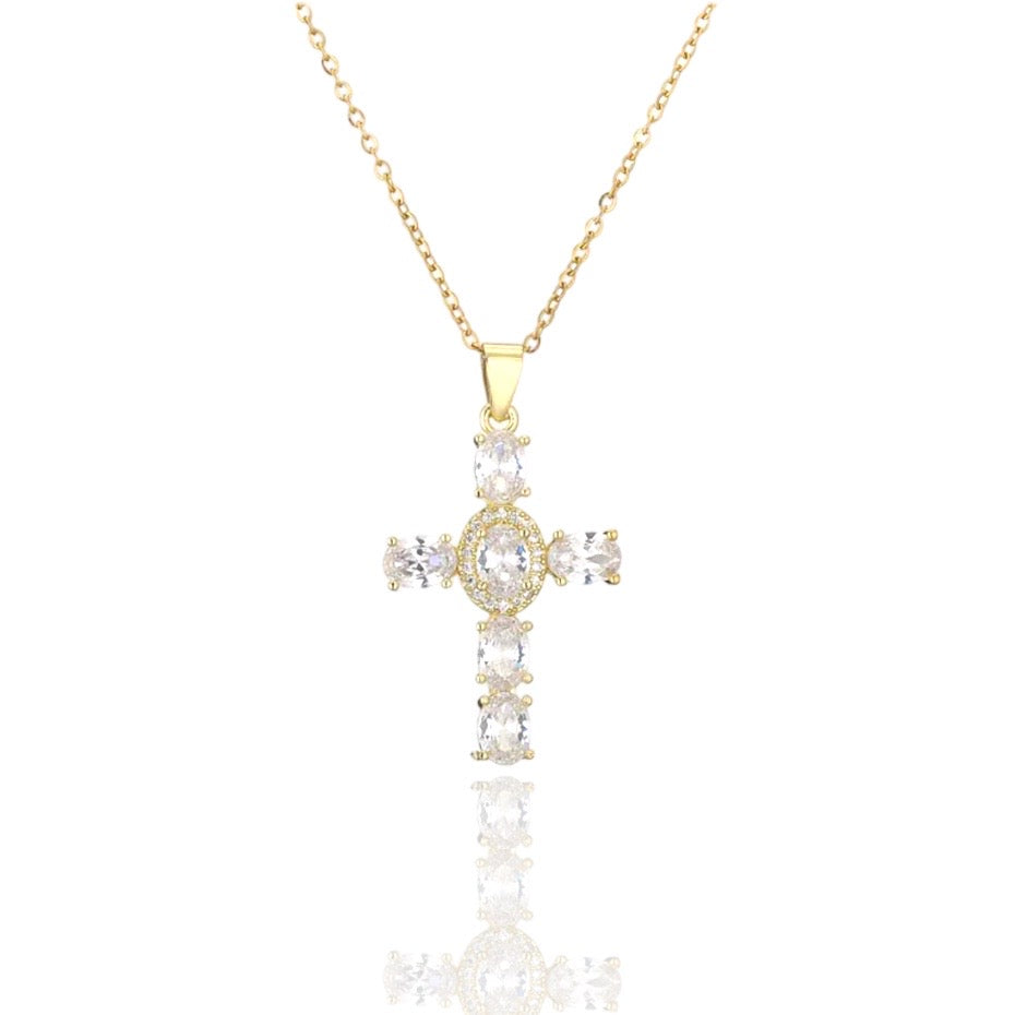 Giovanna Cross Necklace