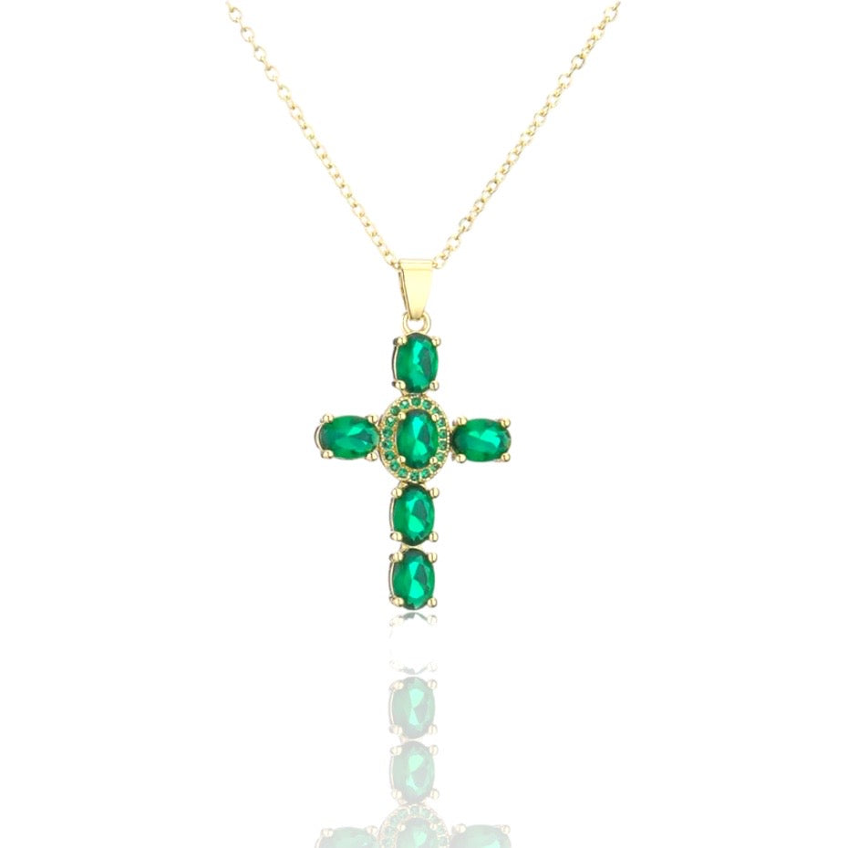 Giovanna Cross Necklace