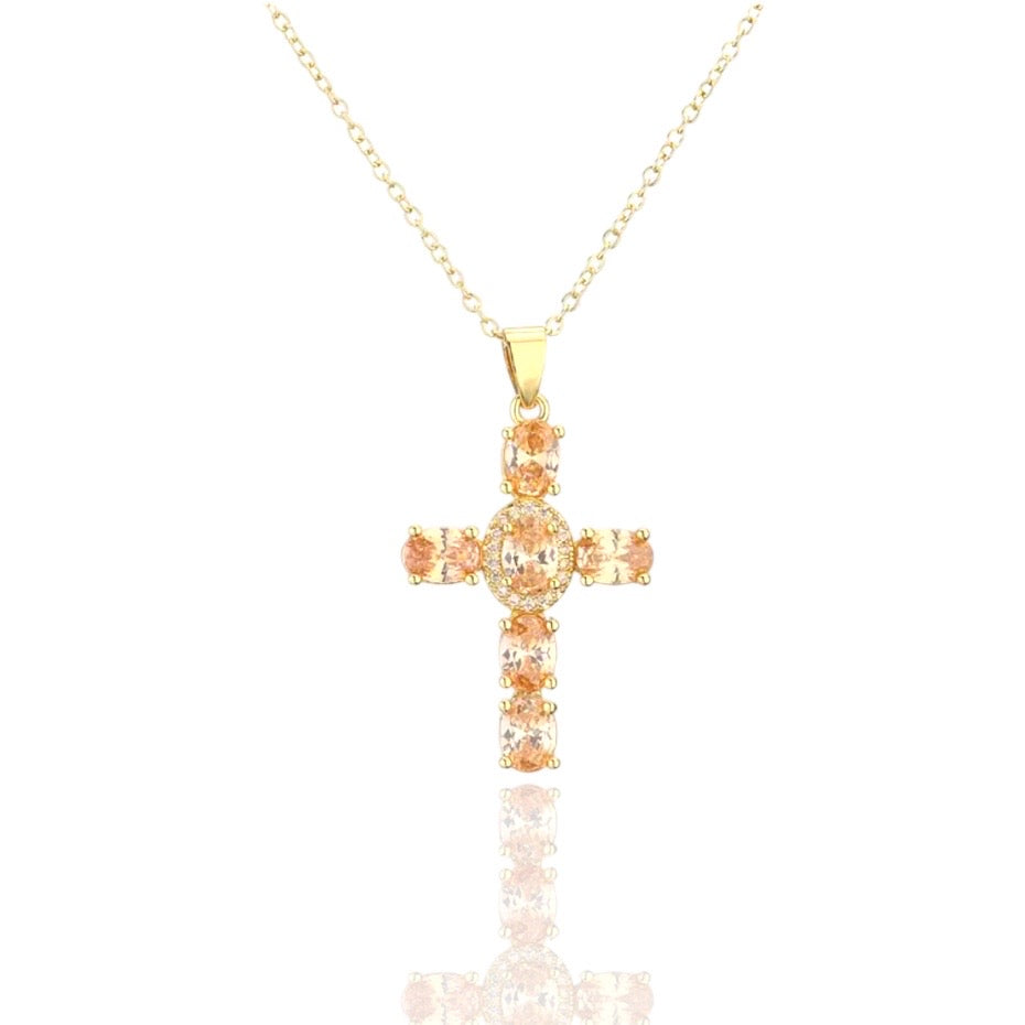 Giovanna Cross Necklace